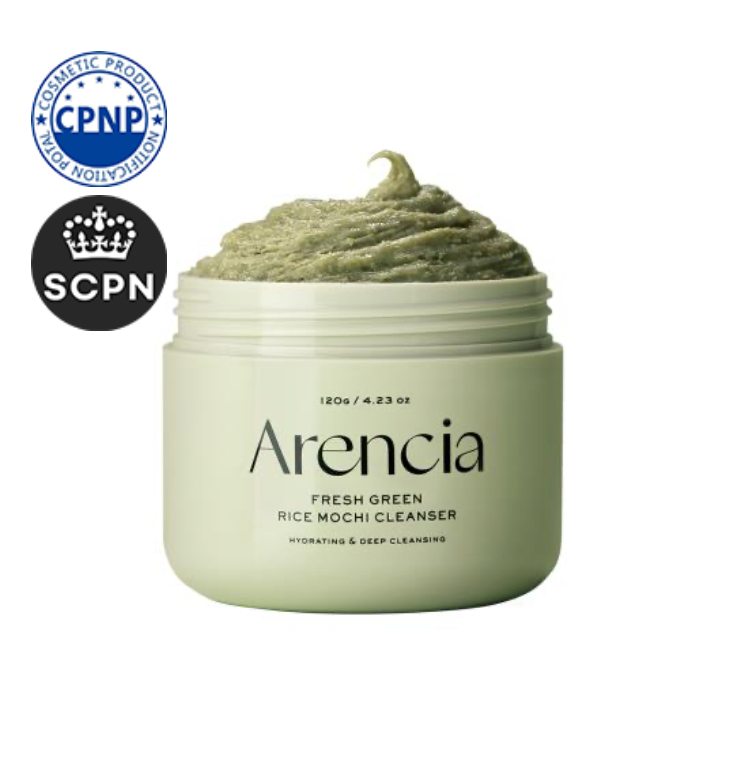 [ARENCIA] FRESH GREEN RICE MOCHI CLEANSER 120G