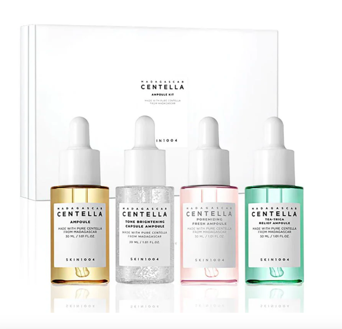 [SKIN1004] MADAGASCAR CENTELLA AMPOULE KIT - 4pcs