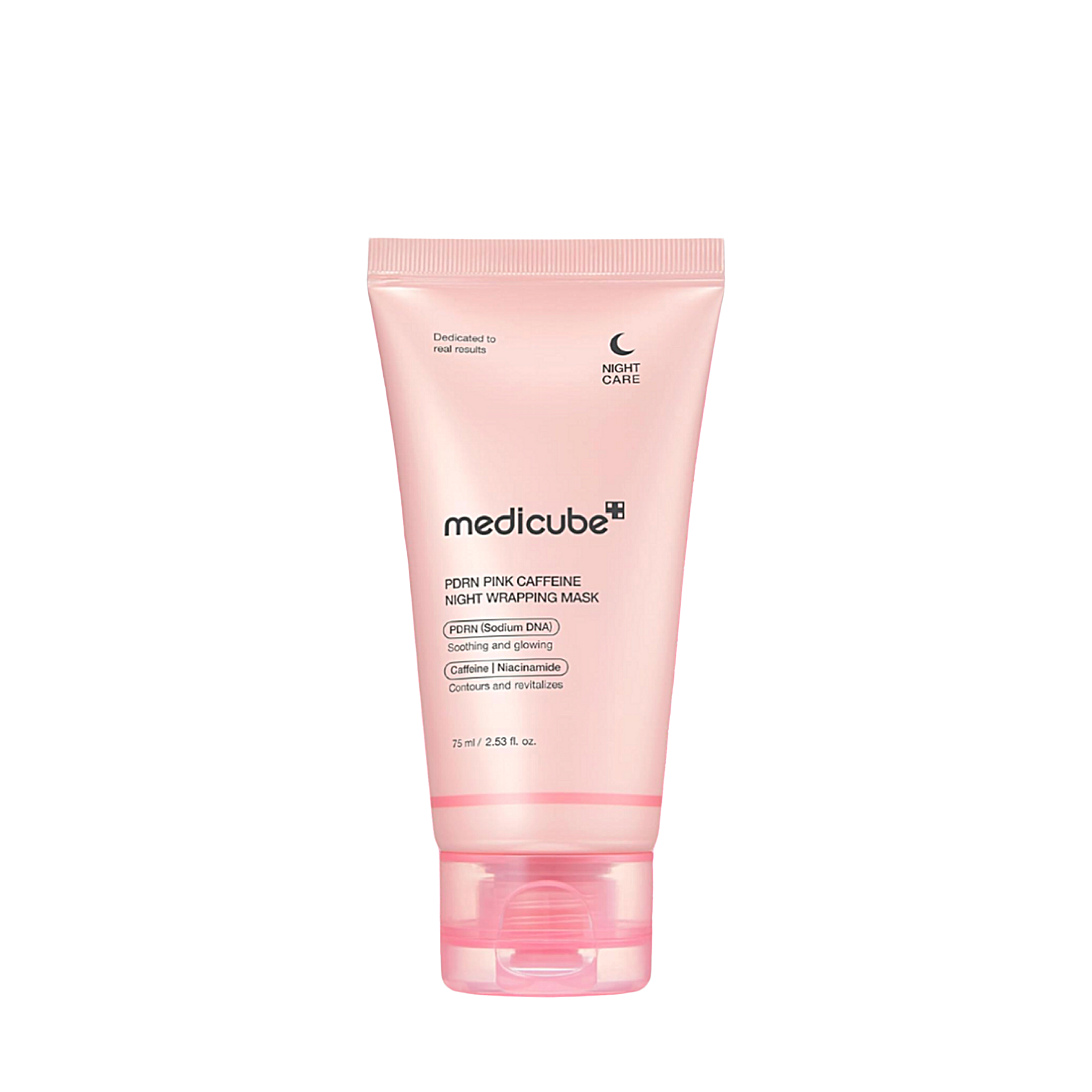 [medicube] PDRN Pink Caffeine Night Wrapping Mask 75ml