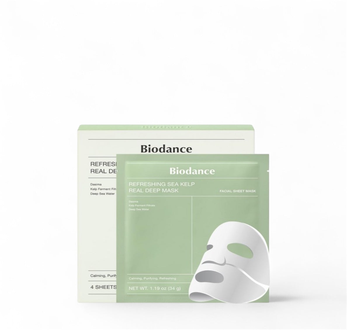 [BIODANCE] Refreshing Sea Kelp Real Deep Mask - 1 ea
